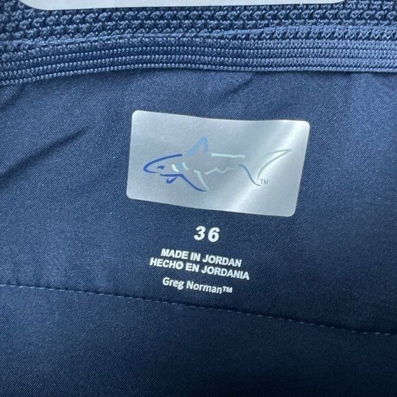 Greg Norman Men’s Stretch Shorts Navy Size 36 Comfort Waistband a0403 - Picture 3 of 7